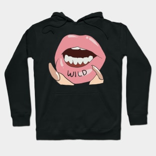 WILD Lip Tattoo Hoodie